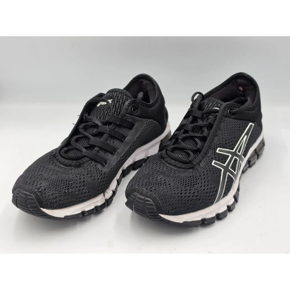 ASICS Gel Quantum 180 3 Women's Running Walking Shoes Size 7.5 Black White